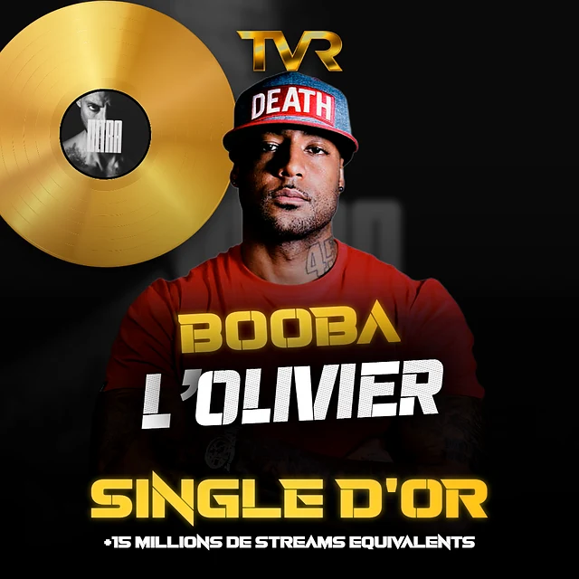 Certification Or de Booba