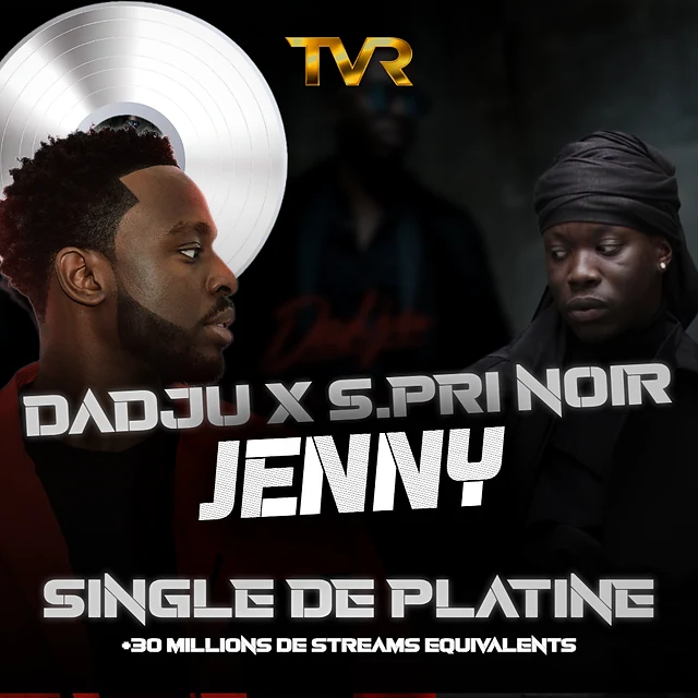 Certification Platine de Dadju x S.Pri Noir