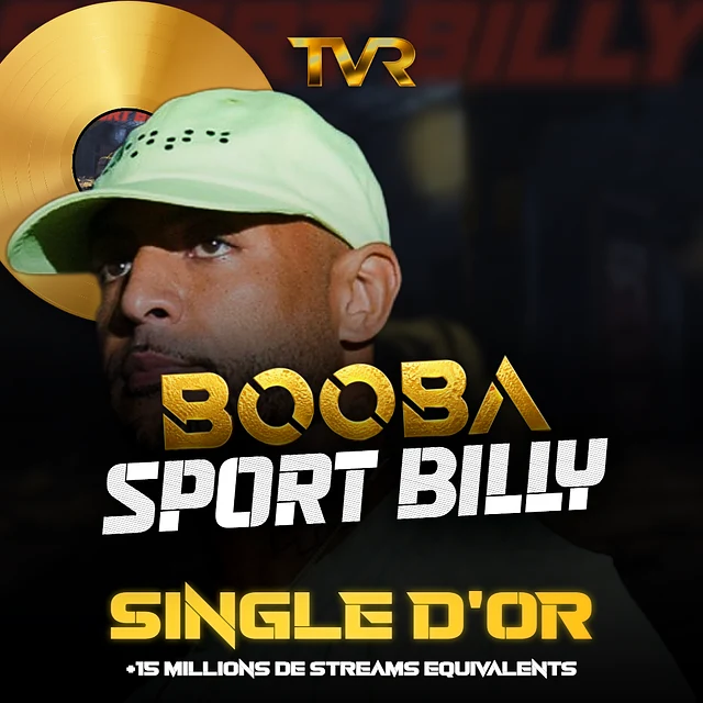 Certification Or de Booba