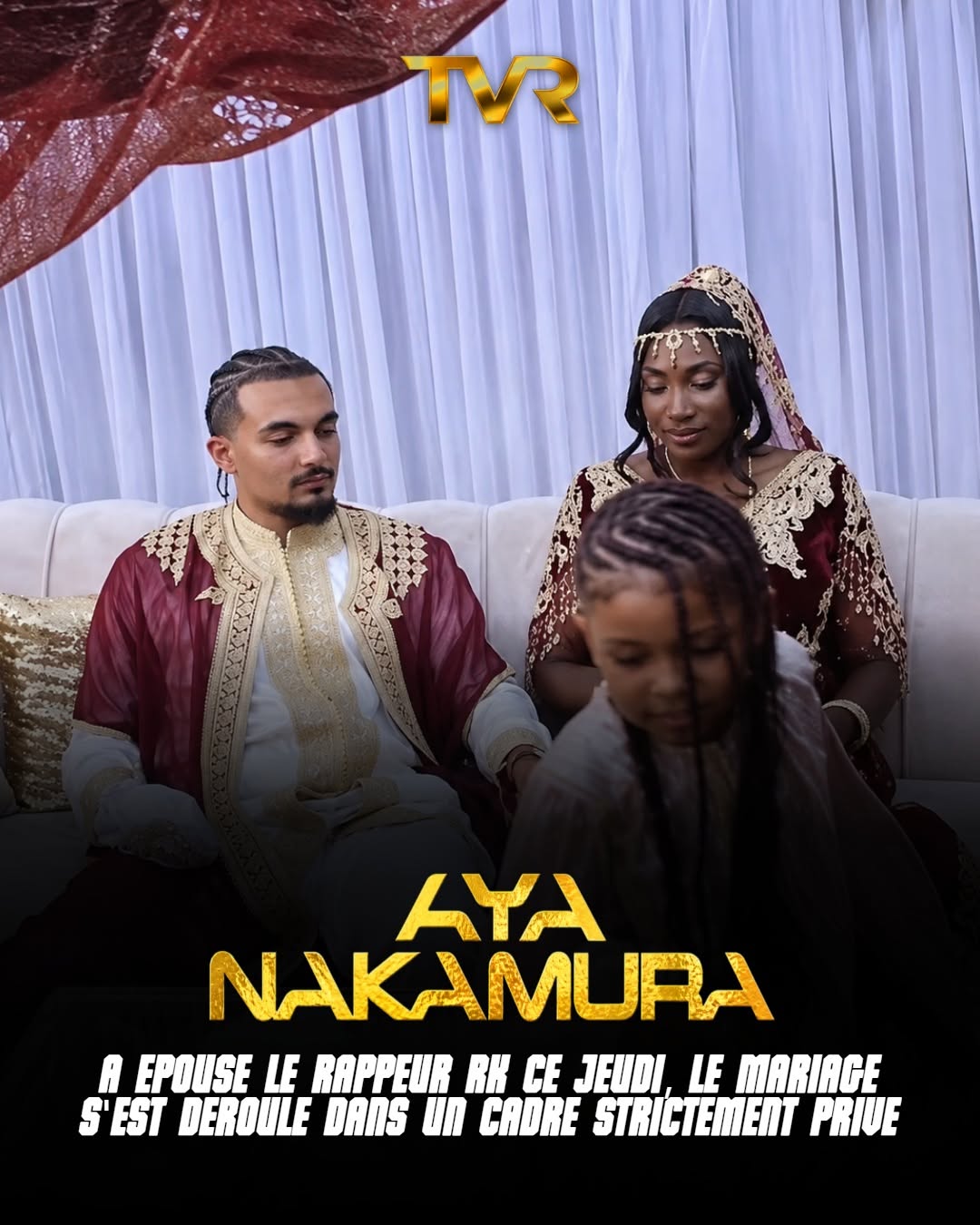 Aya Nakamura et RK se seraient mariés dans un cadre privé
