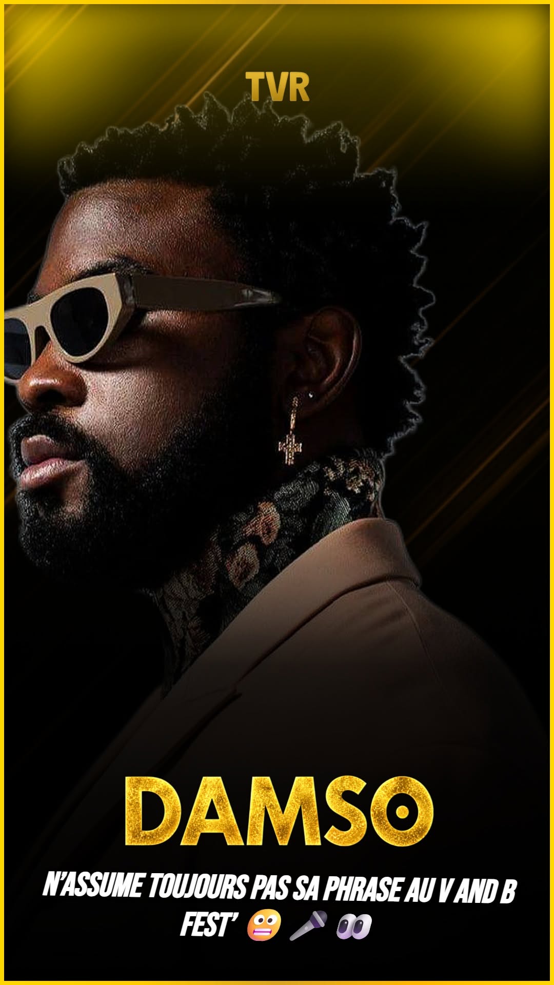 Damso pourrait ne pas s'être excusé après son incident au V and B Fest