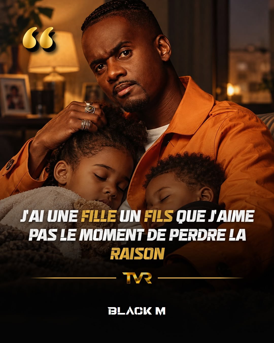 Black M pourrait révéler des sentiments inattendus envers ses enfants dans une nouvelle chanson